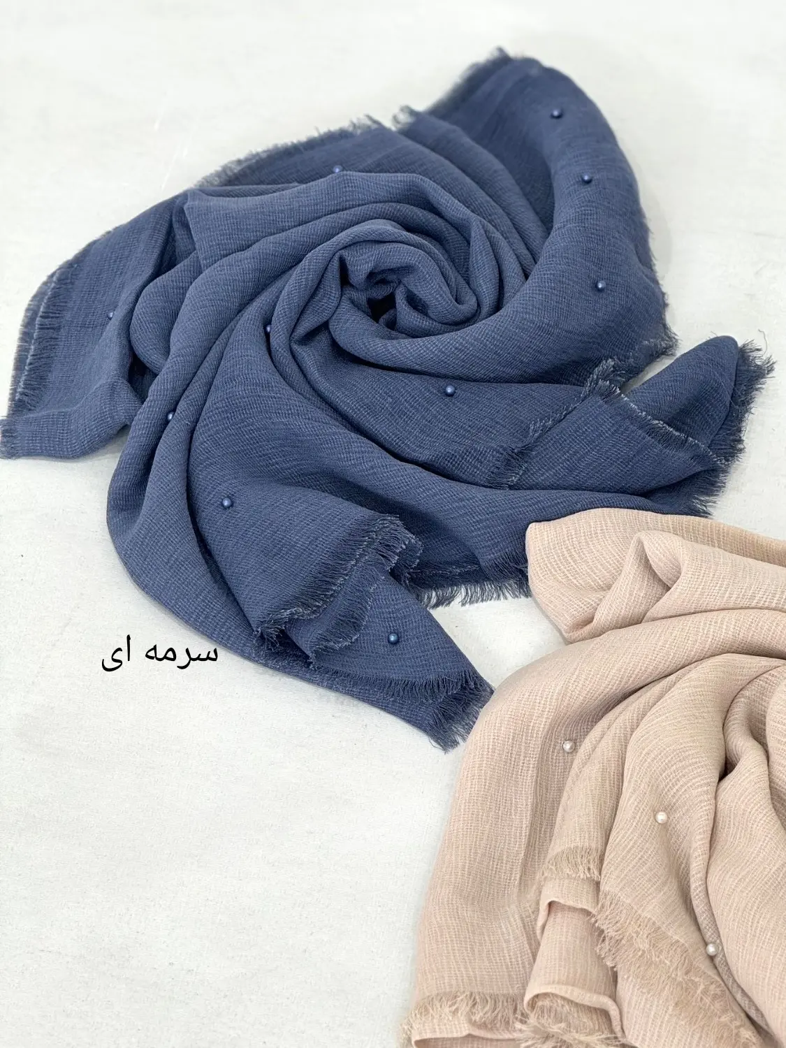 شال حریر ابریشم گلرو